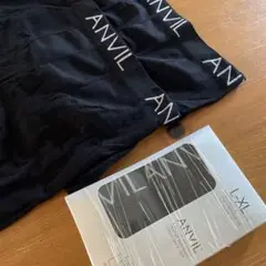 ANVIL シームレスボクサー L-XL ４枚セット