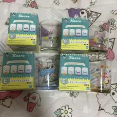Pure ピュレグミ 一番くじ E賞 カラーボトムグラス 4点セット