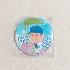 蝦名達夫 紫陽花 ver. 缶バッジ