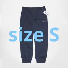 ennoy スウェットパンツ ボディーnavy 刺繍navy sサイズ