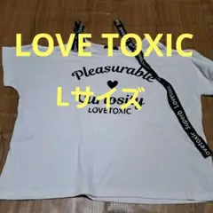 lovetoxic プリント Tシャツ Lサイズ