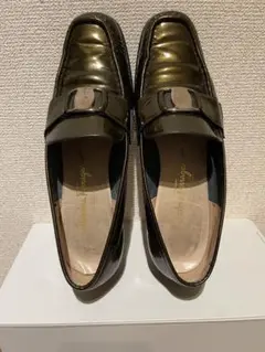 Salvatore Ferragamo レディース ダークブラウン ローファー