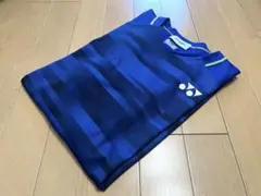 【YONEX】　ゲームシャツ　Mサイズ　ストライプ