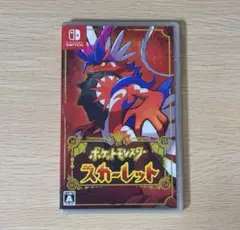 【美品】ポケットモンスター スカーレット Nintendo Switch