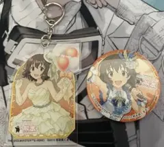 デレマス 熊本 第2弾 並木芽衣子 アクリルキーホルダー 缶バッジ(セット)