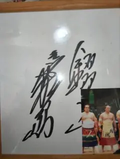 大相撲⭐︎ 寺尾常史さん⭐︎サイン Yahoo!オークション - 寺尾常史 錣山親方 直筆サインカード