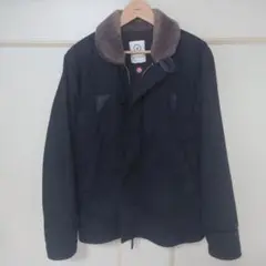 visvim ビズビム サイズ:1 ラムファー デッキジャケット ネイビー visvim ビズビム サイズ:1 ラムファー デッキジャケット