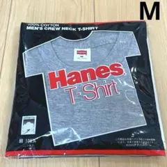 【新品未着用】Hanes メンズグレーTシャツ M