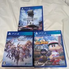 PS4 3本セット マニア パワプロ スターウォーズ グラブル 動作確認済