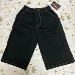 新品タグ付き★男児ハーフパンツ★黒★140