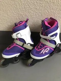 試着のみ K2ジュニアインラインスケート 日本正規品22.0-22.5
