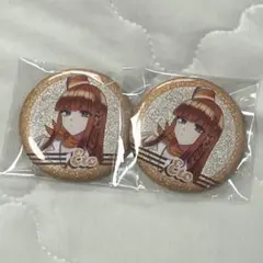 からぴち カラフルピーチ えと えとさん ダイナー缶バッジ