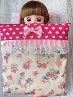 メルちゃん ソランちゃん ネネちゃん 布団 セット うさぎ クリーム ②-3