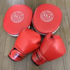 キッズ ボクシンググローブ&ミット RKA