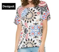 デシグアル Desigual トップス カットソー シャツ Ｍ