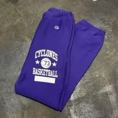 ◎Champion BUDDY別注 リバース スウェットパンツ L パープル