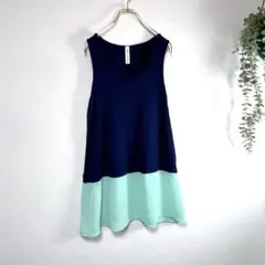 【Q38】Vanilla Bay チュニック　ノースリーブ　レディース　トップス