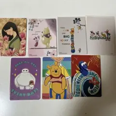 ディズニーストア　じゃんけん　あいこカード　７枚セット