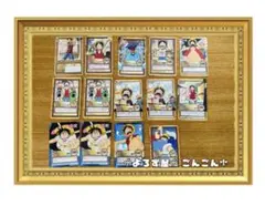 【期間限定出品】ワンピース　旧カード　カードダス　ルフィ　ノーマル　14＋2点
