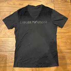 EMPORIO ARMANI VネックTシャツ ブラック