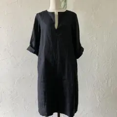 ディノス DAMA collection 日本製ワンピース 麻