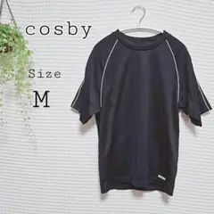 《新品》cosby ブラック Tシャツ Mサイズ スポーツウェア