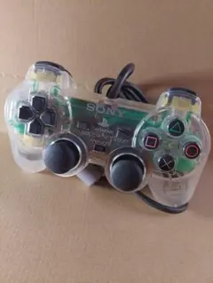 SONY　初代　PS1 プレステ1　アナログコントローラー　スケルトン　激レア