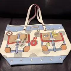 BARBARA RIHL マルチカラートートバッグ