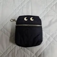 ANYA HINDMARCH x ユニクロ　エコバッグ　紺色
