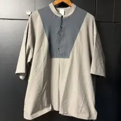 半袖シャツ Casper John チャコールグレー M