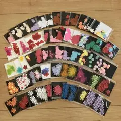 ペーパークラフト素材セット 1000枚 花柄 ハート 動物