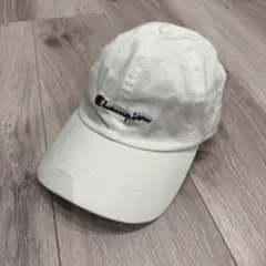 【美品】Champion ホワイト キャップ チャンピオン