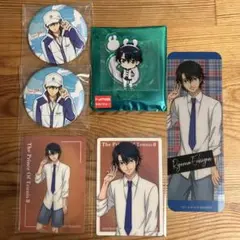 テニスの王子様 テニプリ 越前リョーマ 缶バッジ＆アクスタ＆カード 6点セット