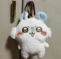 最安値☆ちいかわ プライズ がま口 カラビナ付 ぬいぐるみ マスコット モモンガ