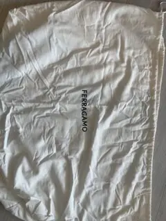 FERRAGAMO ホワイトエコバッグ
