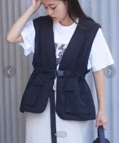 CIAOPANIC TYPY☆ナイロンウエストベルト付きベスト