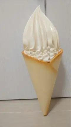クレミアソフトクリーム 食品サンプル ディスプレイ① クレミアソフトクリーム 模型 食品サンプル