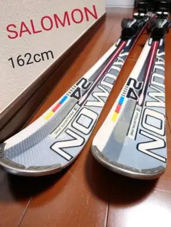 【ワックス施工済!】SALOMONスキーセット♪ 162cm 送料無料!