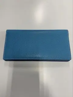 【H.MARAIS】アッシュマレ 長財布 ターコイズブルー