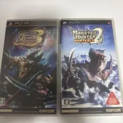 モンスターハンターポータブル　2nd 3rd 2本セット　PSP