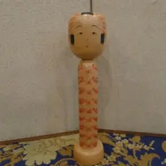 〈こけし〉石井信明工人 髷 ビーズ たこ坊主 マゲタコ坊主 土湯系 （中の沢こけし）/ 石井信明工人 たこ坊主 2寸 - smogbom