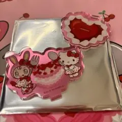 メゾピアノ SWEET BOX アクリルスタンド ベリエちゃん キティちゃん
