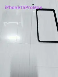 iPhone15 Pro max ガラスフィル厶+ カメラフィルム　4枚セット