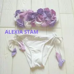 8/10～8/14発送出来ません。ALEXIA STAMフラワーモチーフ ビキニ