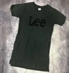 Lee リー Tシャツワンピース ダークグレー M