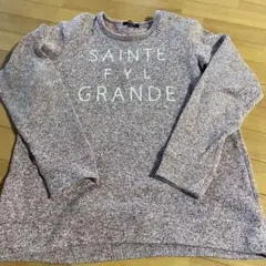 SAINTE FYL GRANDE プリントニット
