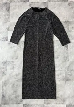 アニエスベー agnes b. 黒ワンピース ブラックドレス