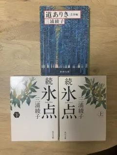 道ありき (青春編) & 続氷点セット　おまけに　『こころ』
