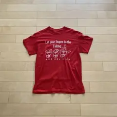✨大人気✨ 00s ギルダン イラスト Tシャツ ヴィンテージ レッド Mサイズ