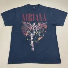 NIRVANA IN UTERO Tシャツ グッドフェード シングルステッチ